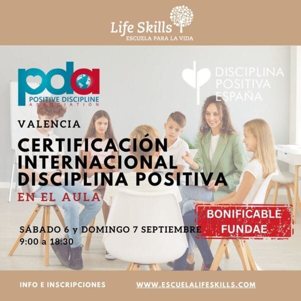 VALENCIA • Taller de Certificación Disciplina Positiva en el Aula (16ª Edición) - Imagen 2