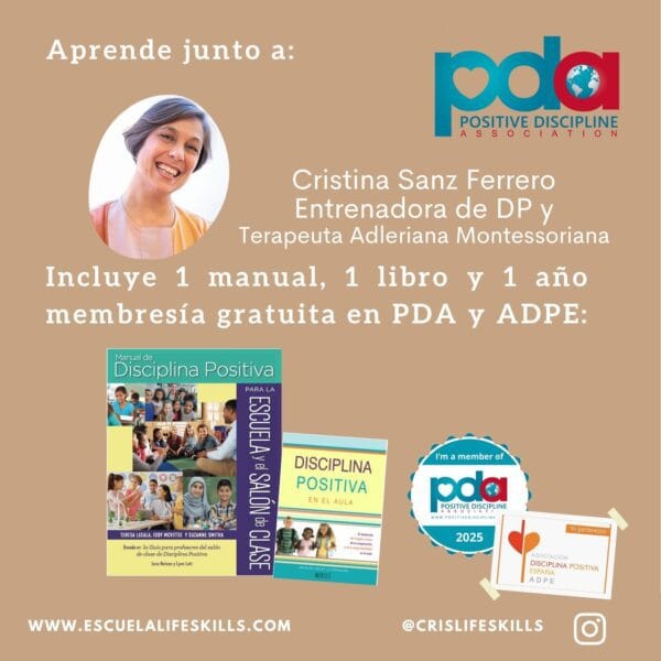 VALENCIA • Taller de Certificación Disciplina Positiva en el Aula (16ª Edición) - Imagen 3