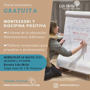 GRATUITA-Montessori y Disciplina Positiva (Charla informativa)