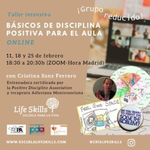 ONLINE-Taller Intensivo Disciplina Positiva para el Aula (2ª Edición)