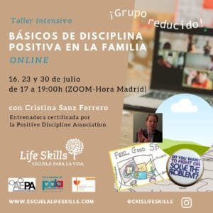 ONLINE-Taller Intensivo Disciplina Positiva para el Aula (3ª Edición)